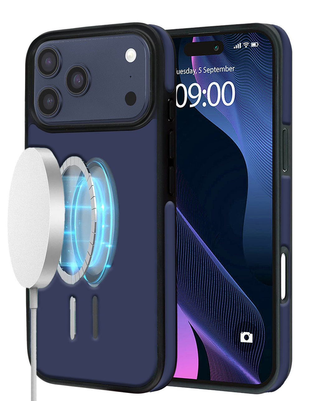 Funda Full Cover Diseno De Cuero Con Carga Inalambrica IPhone 17 Pro D funda-full-cover-diseno-de-cuero-con-carga-inalambrica-iphone-17-pro-d