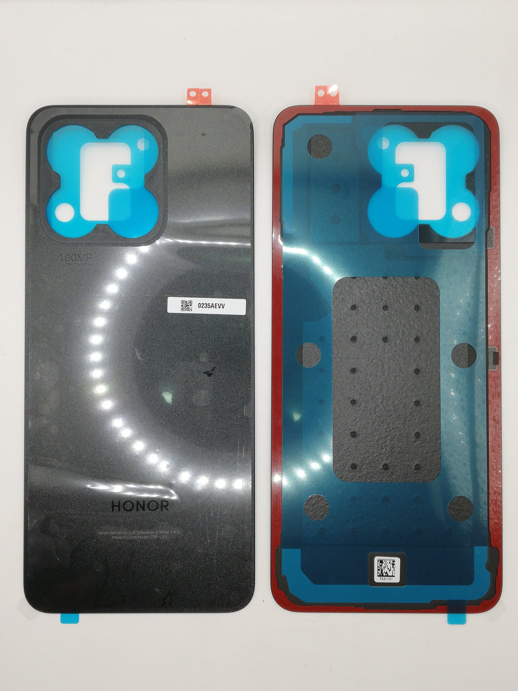 Funda Tipo Cartera Para Honor 50 Lite | Diseño Floral Turquesa | Con Ranuras Para Tarjetas Y Soporte