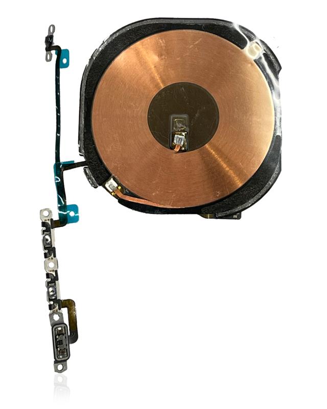 Flex de carga inalambrica NFC con flex de encendido y volumen preinstalado  para iPhone XS Max