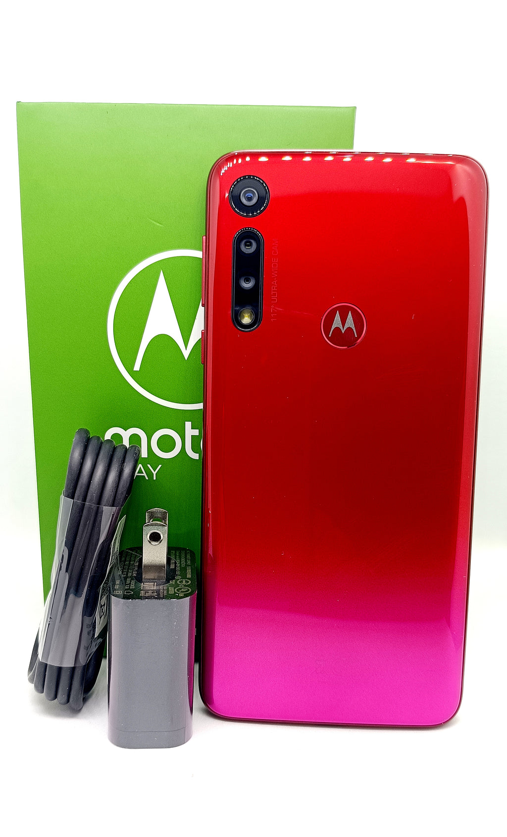 Motorola G8 Play 2GB 32 GB Doble SIM color Frambuesa En