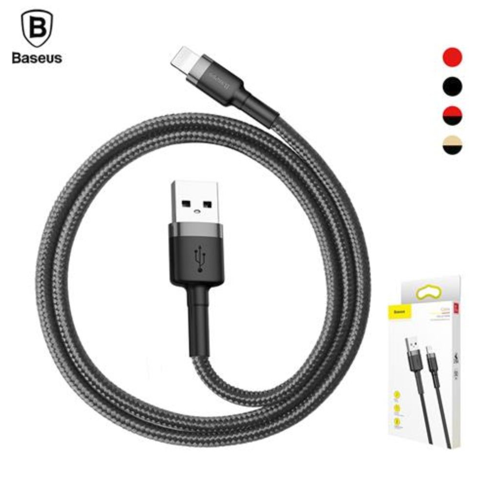 Cable Lighning Baseus / Para iPhone y iPad. Celovendo. Repuestos para