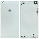 Tapa trasera original Huawei P8 plateada, repuesto para reparación, compatible con modelos GRA-L09 y GRA-UL00.