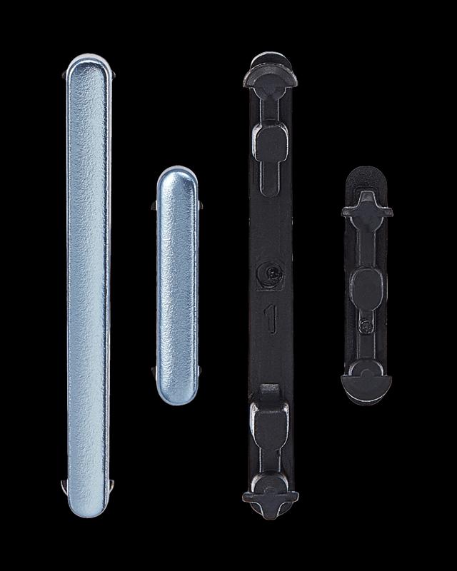 Botones Duros (Encendido / Volumen) para Motorola Moto G50 5G (XT2149-1 / 2021) (Azul Acero)