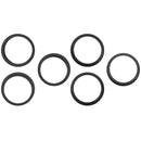 Anillos bisel de cámara trasera titanio negro para iPhone 16 Pro/Pro Max, juego de 3 piezas, paquete de 10.