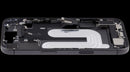Chasis medio usado para iPhone 17 (EU/Global) con puerto de carga flex y pequeñas partes, modelo A3280.