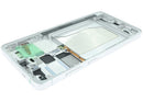 Pantalla OLED blanca con marco para Samsung Galaxy S26 Ultra 5G, modelo SM-S948B, lista para reparación de display.