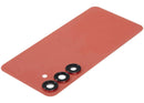 Tapa trasera con lente para cámara Samsung Galaxy S25 5G en Coral Red en Guatemala.