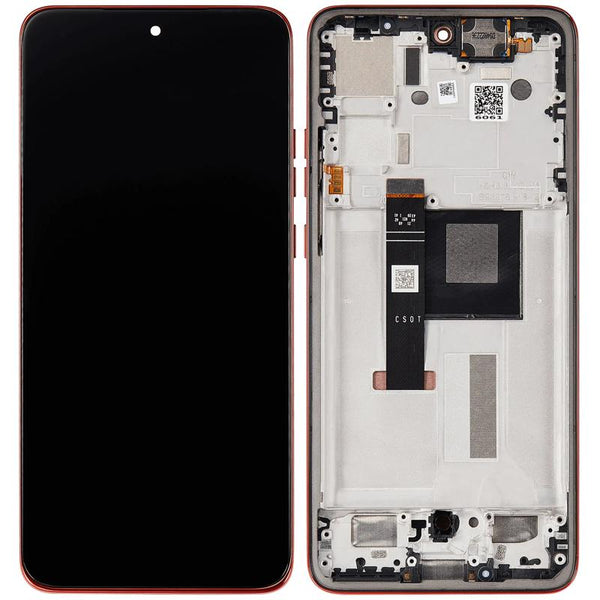Reparación de pantalla OLED con marco para Motorola Moto Edge 50 Neo en Guatemala.
