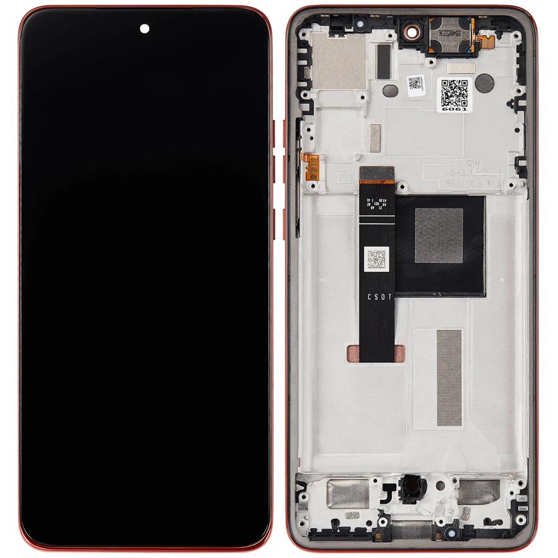 Reparación de pantalla OLED con marco para Motorola Moto Edge 50 Neo en Guatemala.
