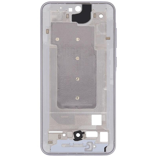 Encuentra la carcasa media Samsung Galaxy A36 5G (A366 / 2025) en Guatemala para reparaciones y repuestos, disponible en color lavanda.