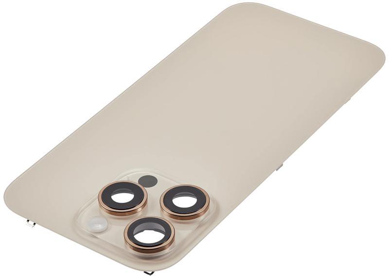 Tapa trasera con placa de acero y carga inalámbrica NFC para iPhone 16 Pro en Guatemala.