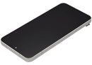 Pantalla OLED refurbish blanca con marco para Xiaomi 15. Repuesto de display LCD para reparación.