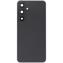Tapa trasera de vidrio grafito para Samsung Galaxy S24 FE con lente de cámara, repuesto de reparación.