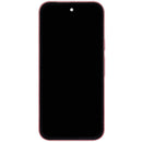 Pantalla Google Pixel 9a Peony refurbished con marco y sensor de huella, lista para reemplazar display LCD roto.