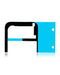Adhesivo original de cámara frontal para Motorola Thinkphone (XT2309 / 2023) disponible en Guatemala en talleres de reparación de componentes Motorola.