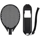 Par de raquetas de tenis negras Joy-Con para Nintendo Switch, ideales para Mario Tennis Aces.
