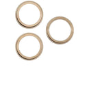 Encuentra el reemplazo del anillo bisel de cámara trasera para iPhone 12 Pro Max (Gold) en Guatemala, ideal para reparaciones en talleres y mayoristas.