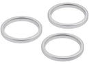 Anillo bezel de camara trasera iPhone 17 Pro / 17 Pro Max (Silver) (3 Piece Set)