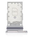 Bandeja para Tarjetas SIM doble para Samsung Galaxy S22 / S22 Plus (Blanco)