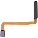 Flex lector de huella dactilar negro para Samsung Galaxy A24 4G (A245) con sensor integrado, ideal para reparación.