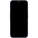 Pantalla OLED refurbished azul con marco para Nothing Phone (2a), ideal para reparar display roto y cambio de pantalla.