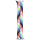 Correa Apple Watch Braided Solo Loop Pride Edition, trenzada con hilos multicolor vibrantes. Compatible 44mm, 45mm, 46mm, 49mm.