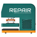 Máquina TBK 201P 110V para reparación de pantalla, aplica calor y presión constante.