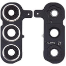 Lente de Camara Trasera con Aro de Cubierta para Samsung Galaxy S24 Plus 5G (Gris Marmol)