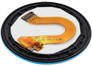 Pantalla LCD de repuesto Garmin Forerunner 945 azul premium con marco, ideal para reparación de pantalla rota.