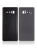 Tapa trasera con lente de camara para Samsung Galaxy Note 8 original (Negro Medianoche)
