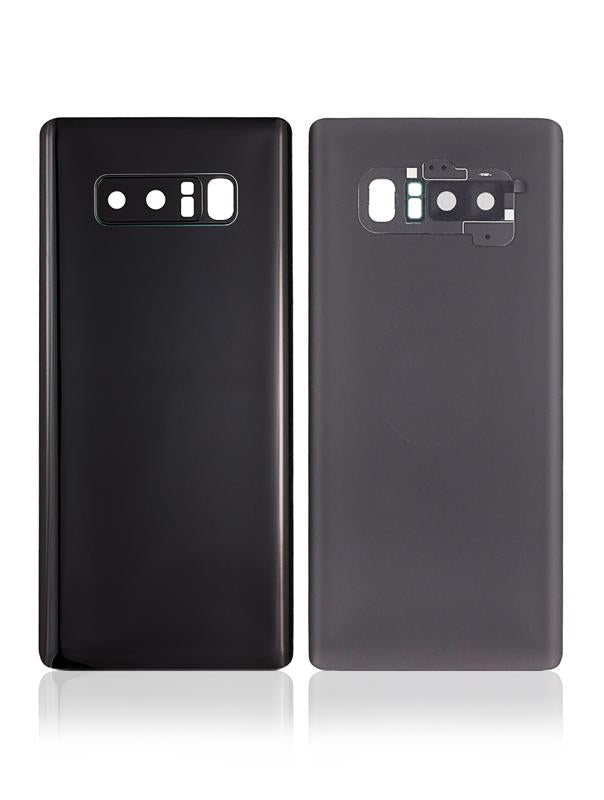Tapa trasera con lente de camara para Samsung Galaxy Note 8 original (Negro Medianoche)