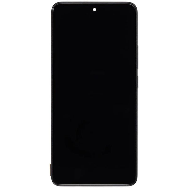 Reparación de pantalla OLED con marco para Xiaomi Redmi Note 14 5G en Guatemala.