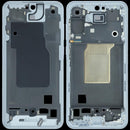 Marco intermedio original Samsung Galaxy A55 5G Iceblue (A556), bisel de repuesto.