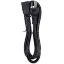 Cable de poder AC C13 negro para Xbox Series S/X, PS3, computadoras, monitores e impresoras (versión USA/Canadá).
