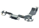 Puerto de carga flex negro original para iPhone 17e A3634, conector de carga y dock de reparación.