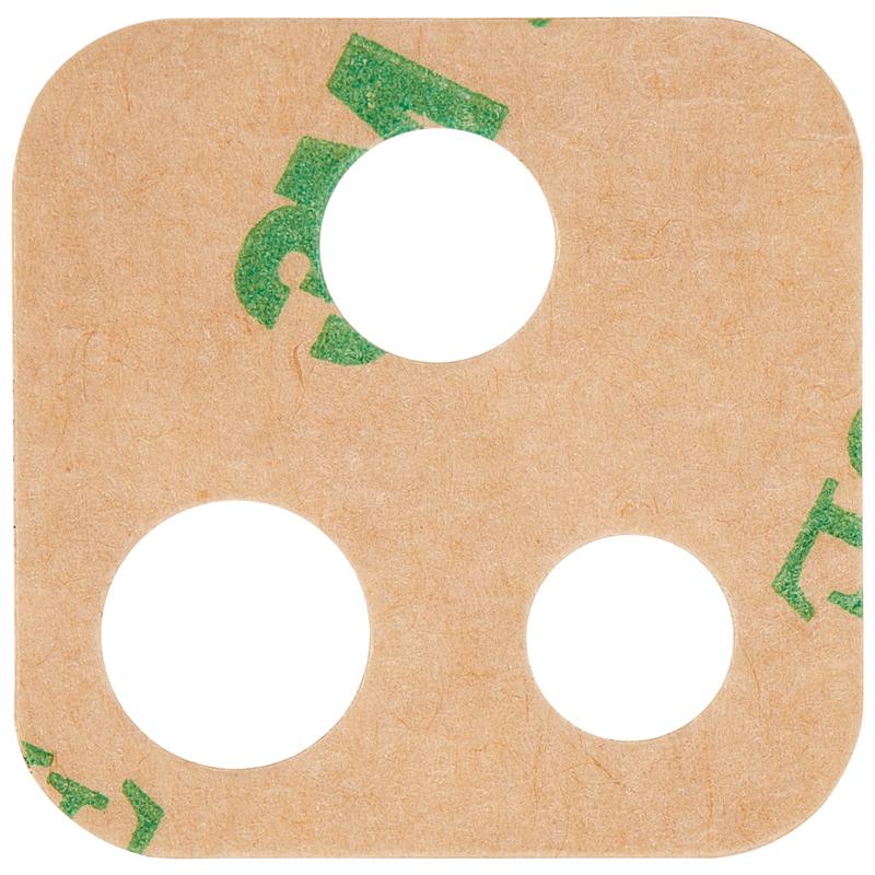 Lente de camara trasera (solo vidrio) con adhesivo para Motorola Moto G Play (XT2093 / 2021) (Gris)