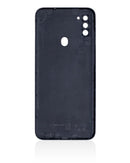 Tapa trasera negra para Samsung Galaxy A11 (SM-A115F), repuesto de carcasa para reparación de smartphone.