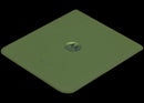 Tapa trasera de vidrio Motorola Razr Plus 2025 Spring Green, repuesto para reparación.