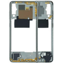 Tapa superior blanca original Samsung Galaxy A70 (A705), repuesto de service pack para reparación de housing.