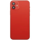 Tapa trasera con puerto de carga flex y piezas pequenas iPhone 12 (Red)