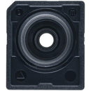 Lente de cámara frontal azul para iPhone 11, 12 y 13, repuesto esencial para reparación de pantalla.