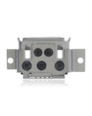 Puerto de carga Micro USB Tipo B de 5 pines y 4 anclajes para soldar, conector de repuesto.