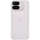 Tapa trasera usada Google Pixel 9 Pro Fold, color Porcelain, con orificios para cámara y flash.