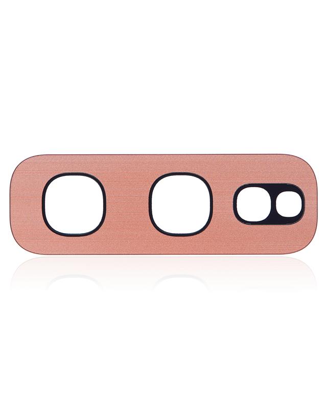 Lente de camara trasera (solo vidrio) con adhesivo para Samsung Galaxy S10E (Flamingo Pink)