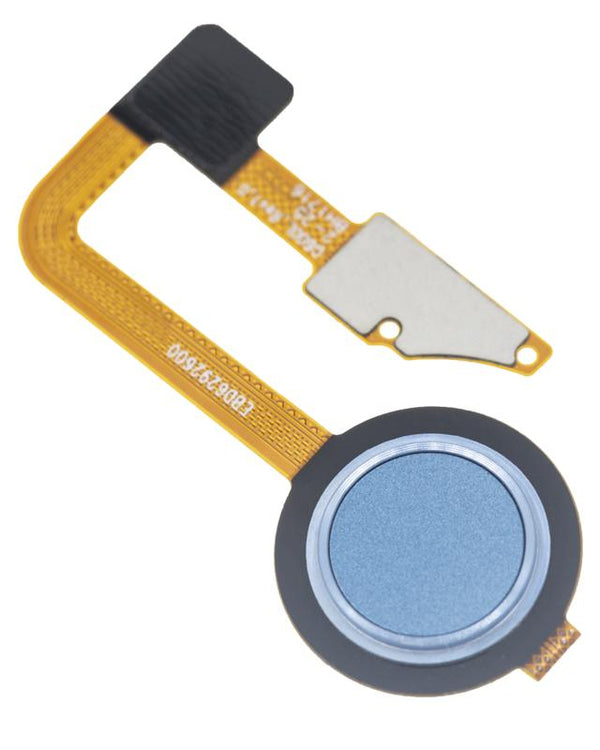 Botón de inicio con sensor de huella y cable flex de sensor de encendido para LG G6 (Azul Marino Óptico)