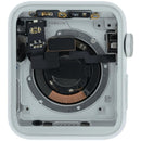Carcasa de aluminio plata OEM grado A para Apple Watch Series 3 GPS 42mm (A1859, A1861).