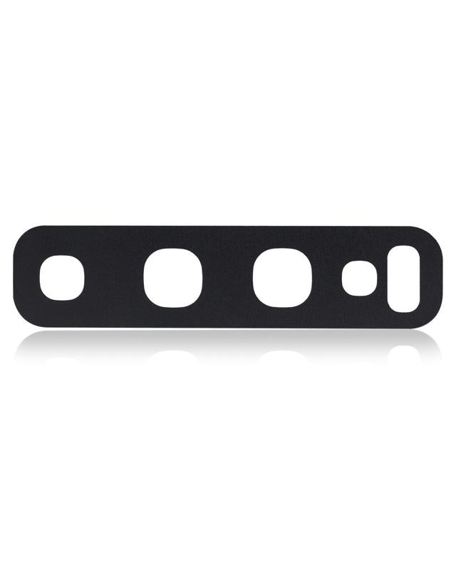 Lente de camara trasera (solo vidrio) con adhesivo para Samsung Galaxy S10 / S10 Plus (Paquete de 10)