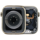 Caja de Apple Watch Series 6 de 44mm, acero inoxidable dorado, repuesto OEM usado, grado A.