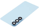 Tapa trasera Sky Blue para Samsung Galaxy S26 con lente de cámara, repuesto de vidrio, para reparación.