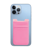 Base WallEt rosa, bolsillo adhesivo SlowBack para teléfono, accesorio práctico y seguro.